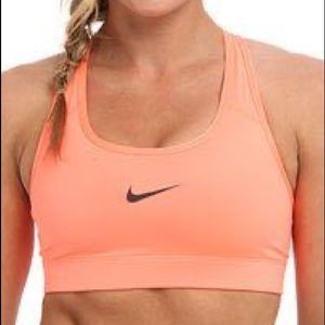 SOLD ON MERCARI NIKE Peach Sports Bra size S